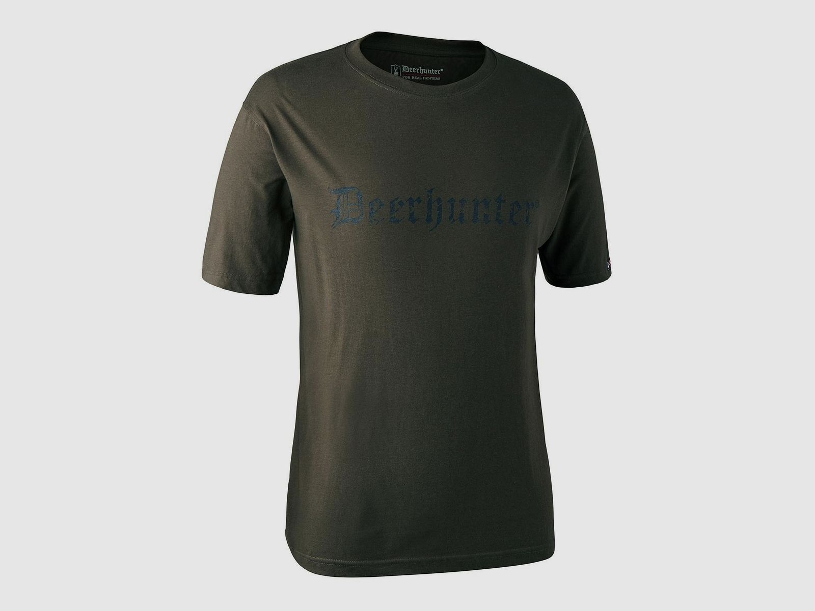 Deerhunter T-Shirt Herren Logo - Dunkelgrün