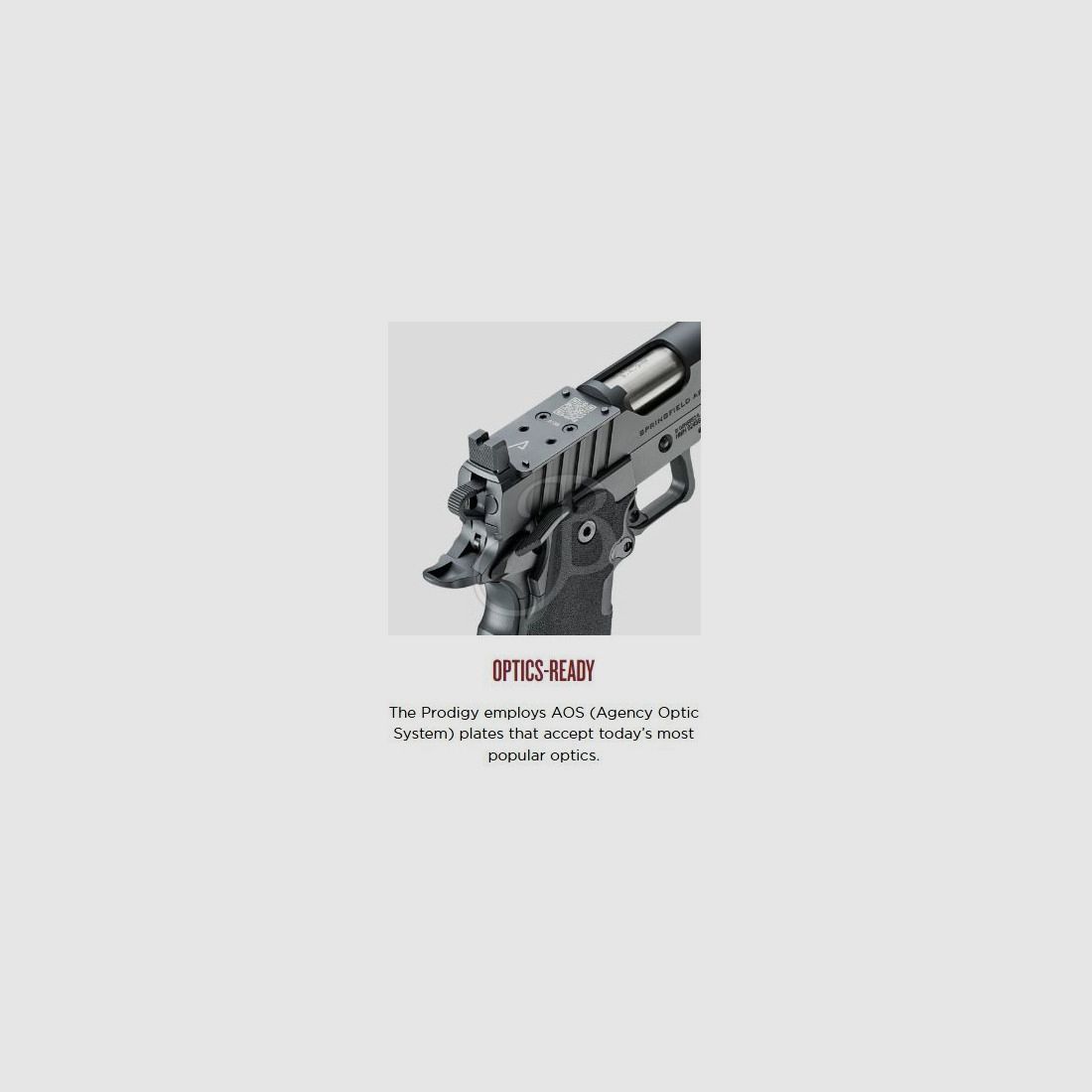 SPRINGFIELD – PISTOLE PRODIGY 1911 DS – 9×19, image 4 sur 5