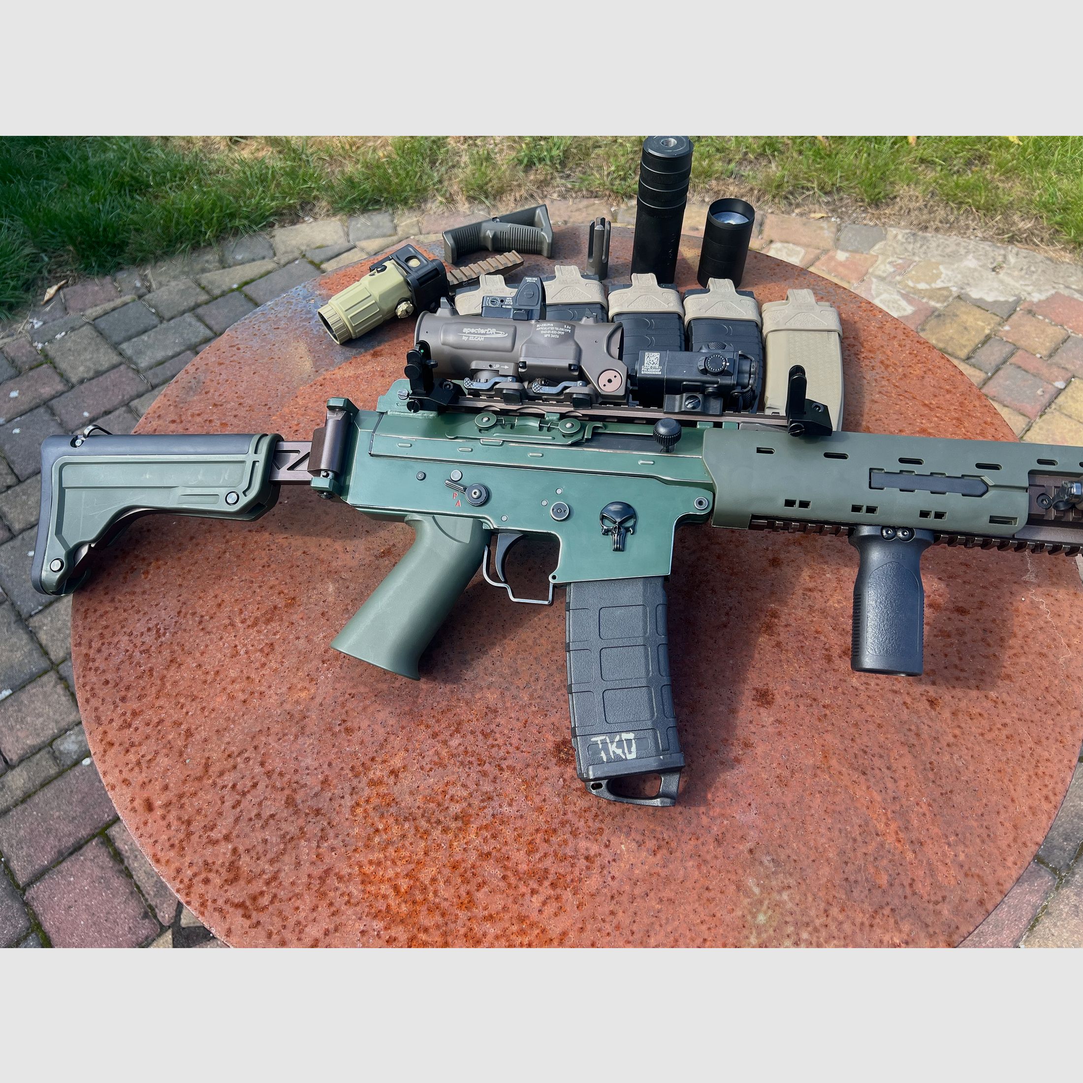 Rarity G&G GK5C (AK5C) with accessories