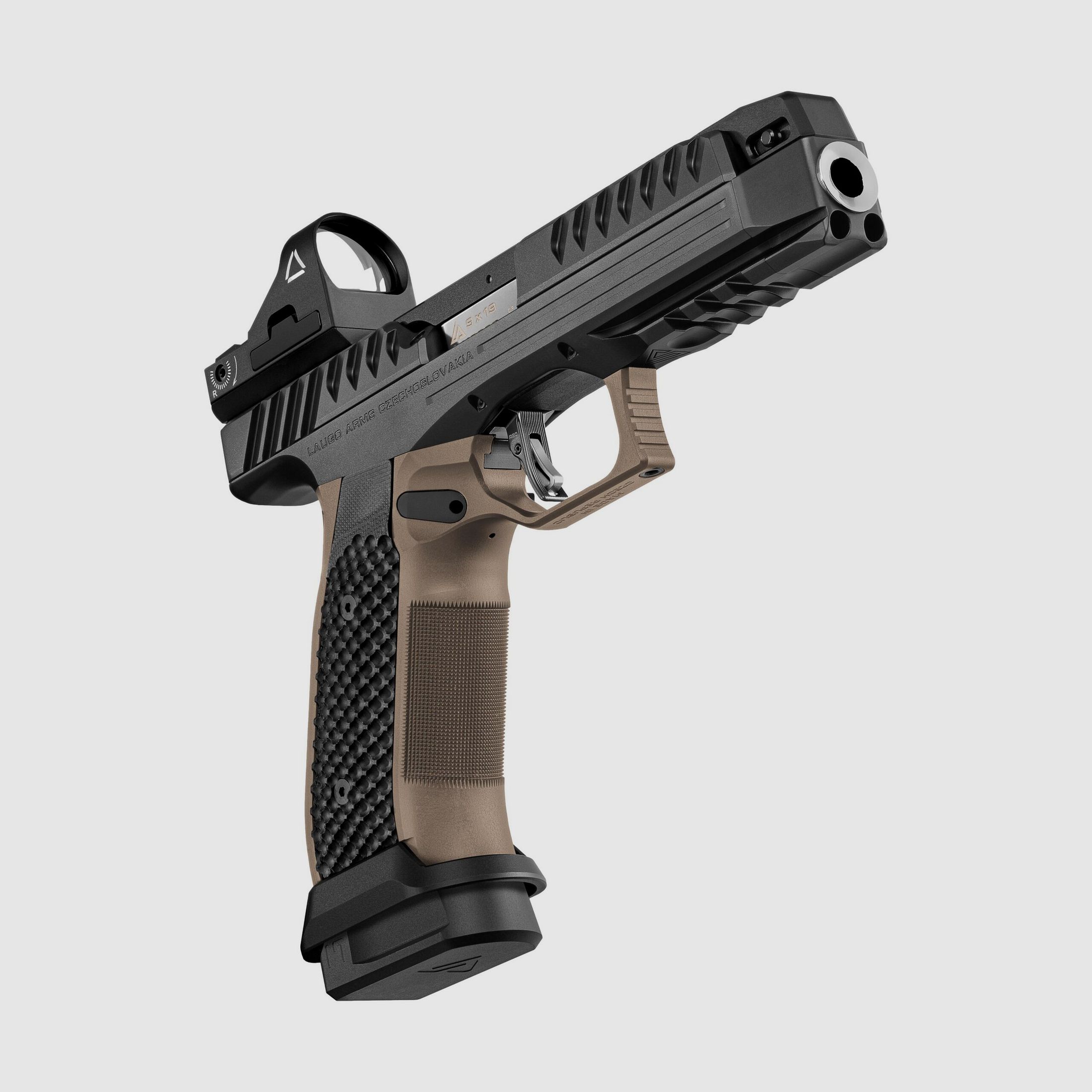 Laugo Arms – Pistole / Alien Optic Kit / 9mm / Black/Green, Bild 4 von 4