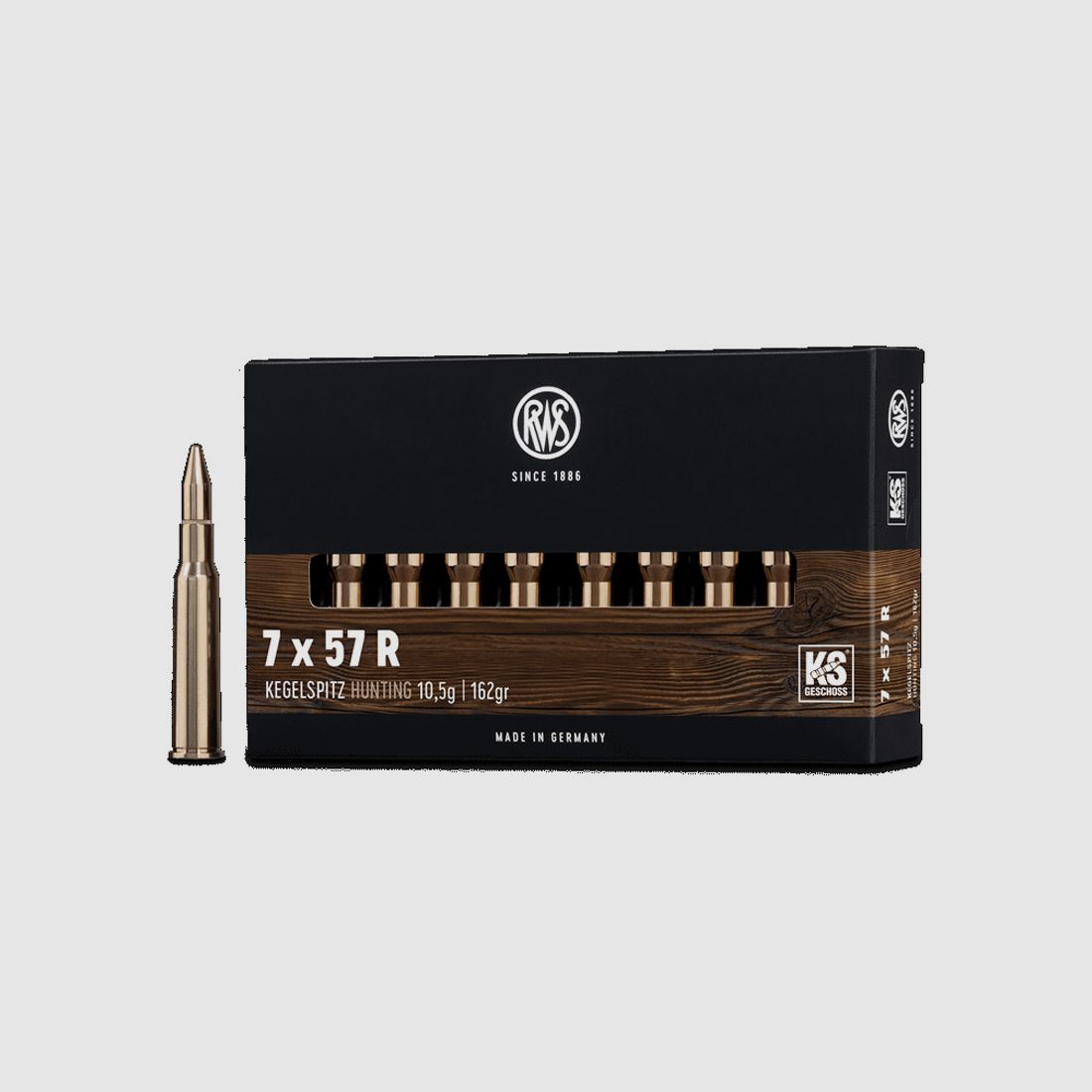 RWS 7x57R Kegelspitz 10,5g - 162gr