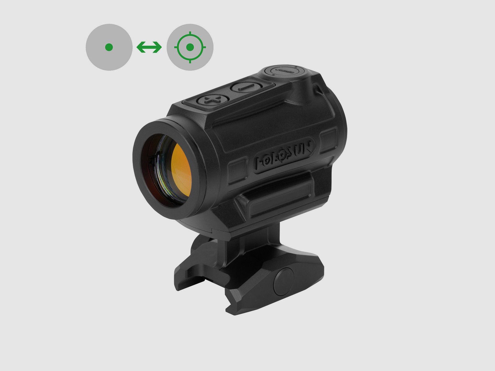 Holosun ARO MRS GR Reflexvisier – Green Circle Dot Multi-Reticle