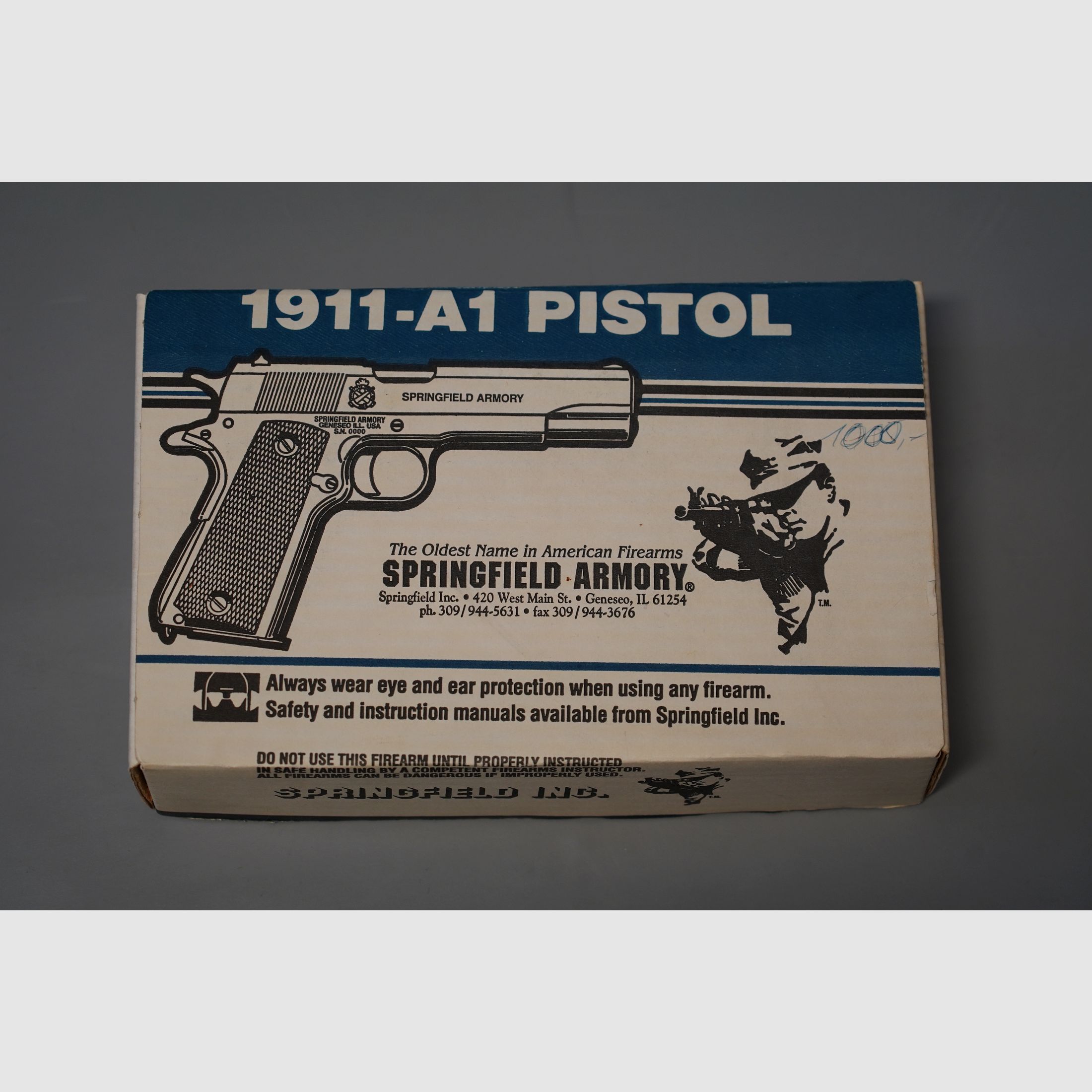 Springfield 1911 A1, .45 ACP, parzialmente rivestito, come MIL-Spec, nuovo, assolutamente raro