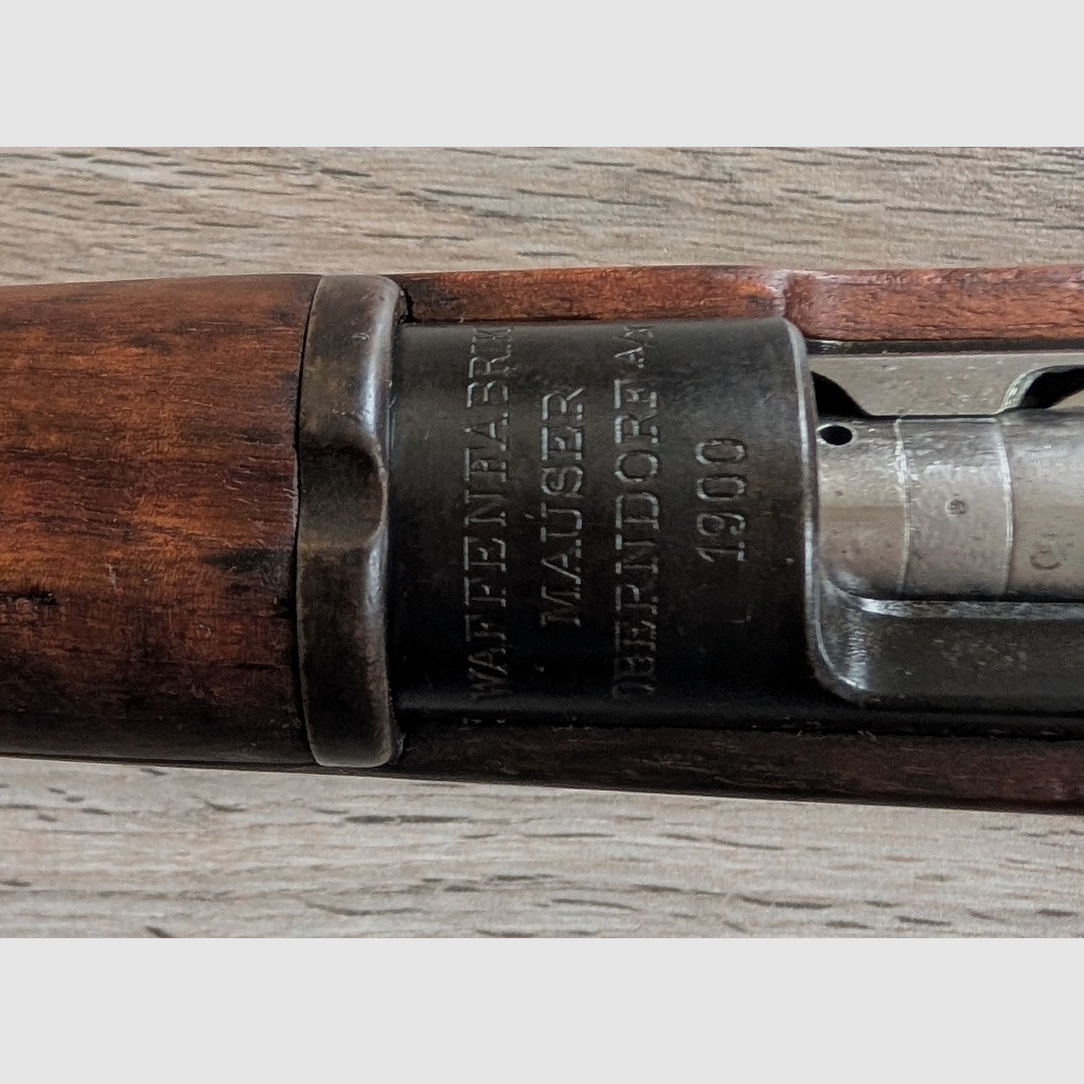 Schwedenmauser M96 Oberndorf Baujahr 1900 nummerngleich