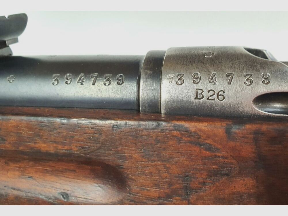 Weapon factory Bern Switzerland Mod. 1911, completely matching numbered Swiss long rifle