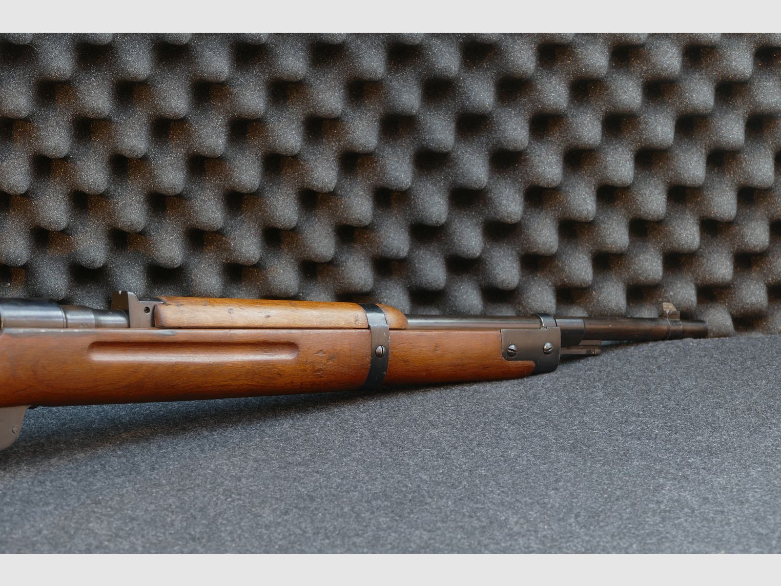 Carcano Mod. 1938 „Fucile Corto“, 7,35Carcano — 1939 — Calcio e sistema con lo stesso numero (fucile corto), ordinanza, collezionista