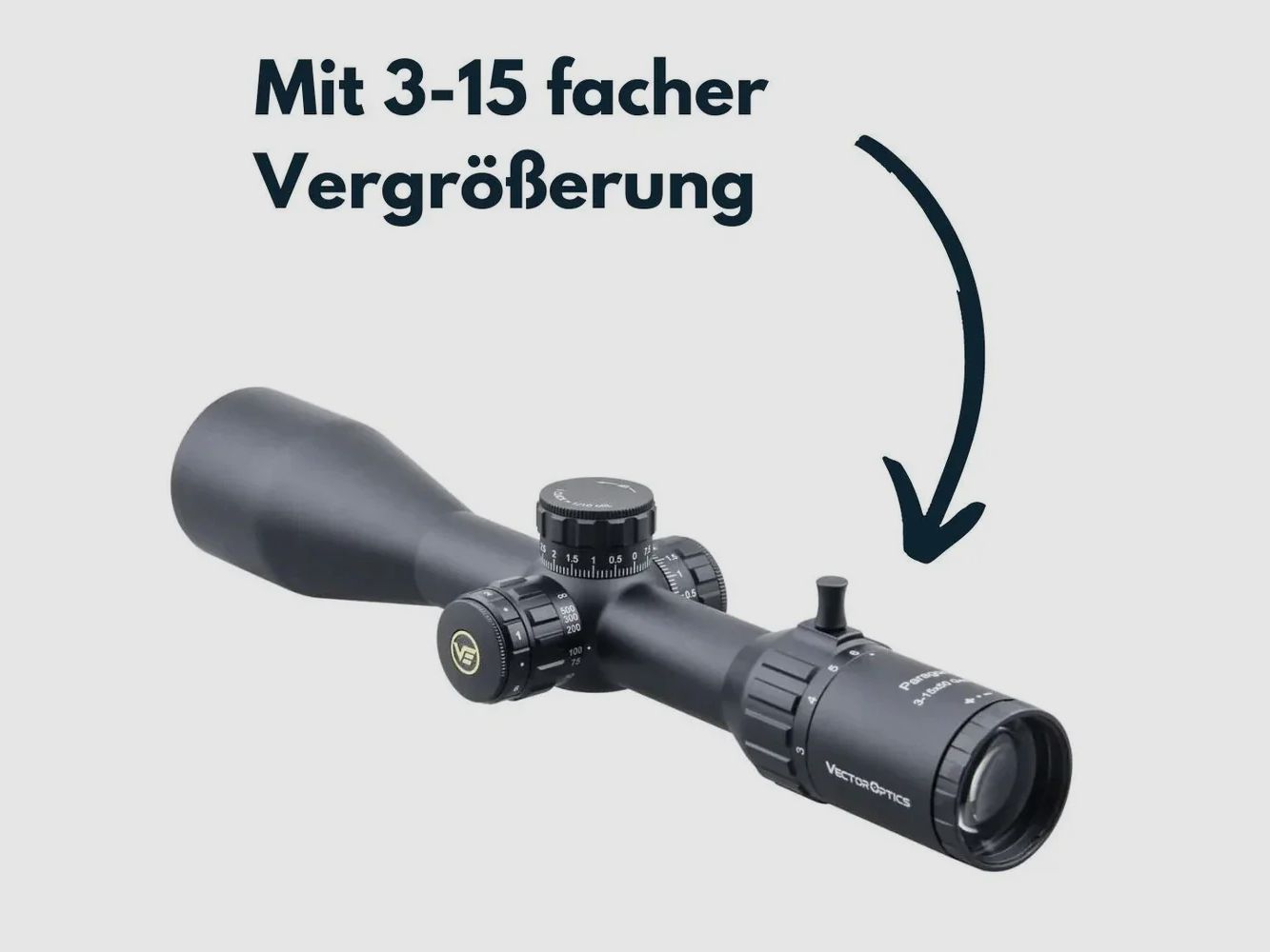 Vector Optics SCOM-25 Paragon 3-15x50SFP Gen II