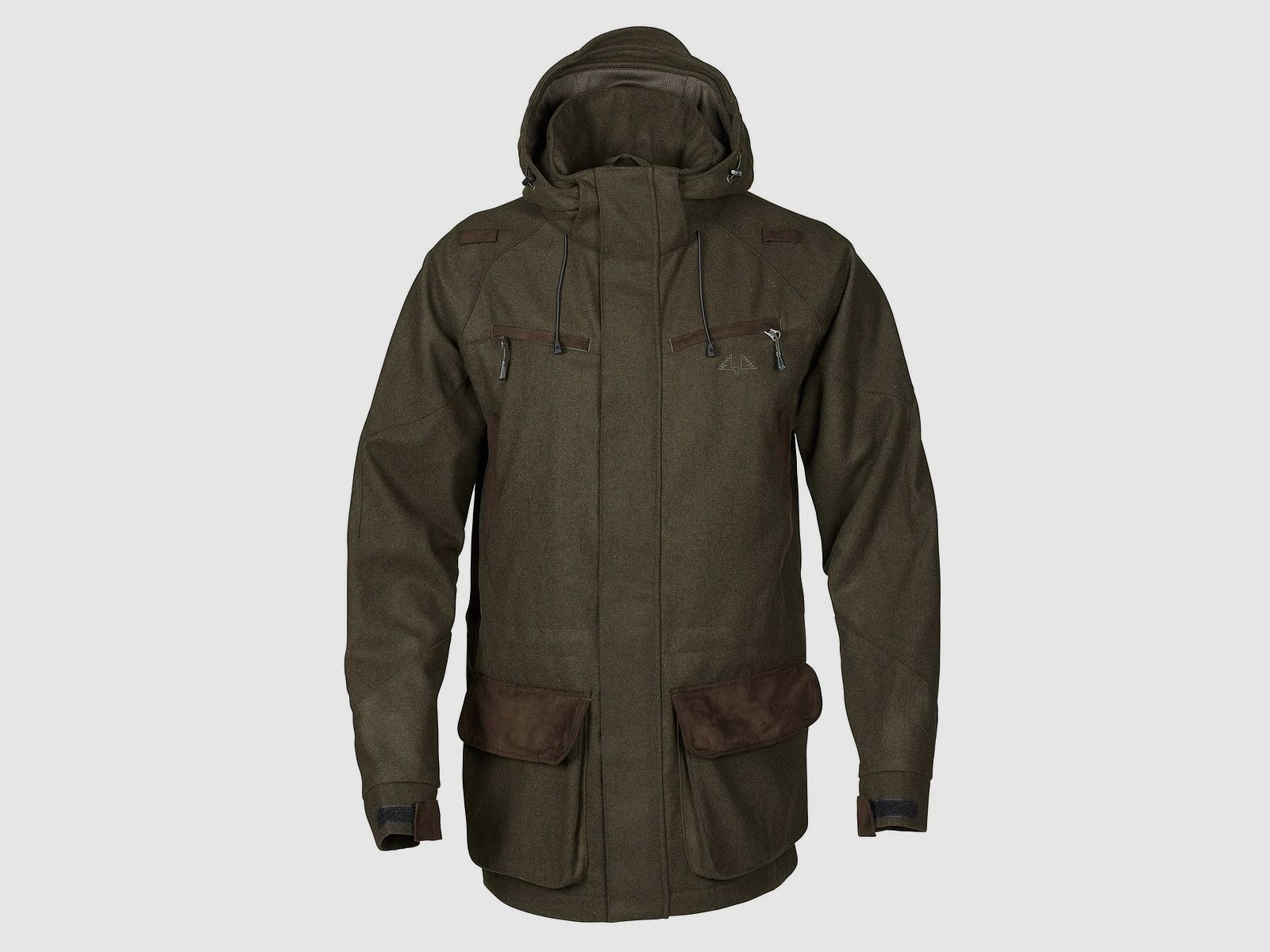 Swedteam Titan Loden Long Jagdjacke Herren Dark Olive 56