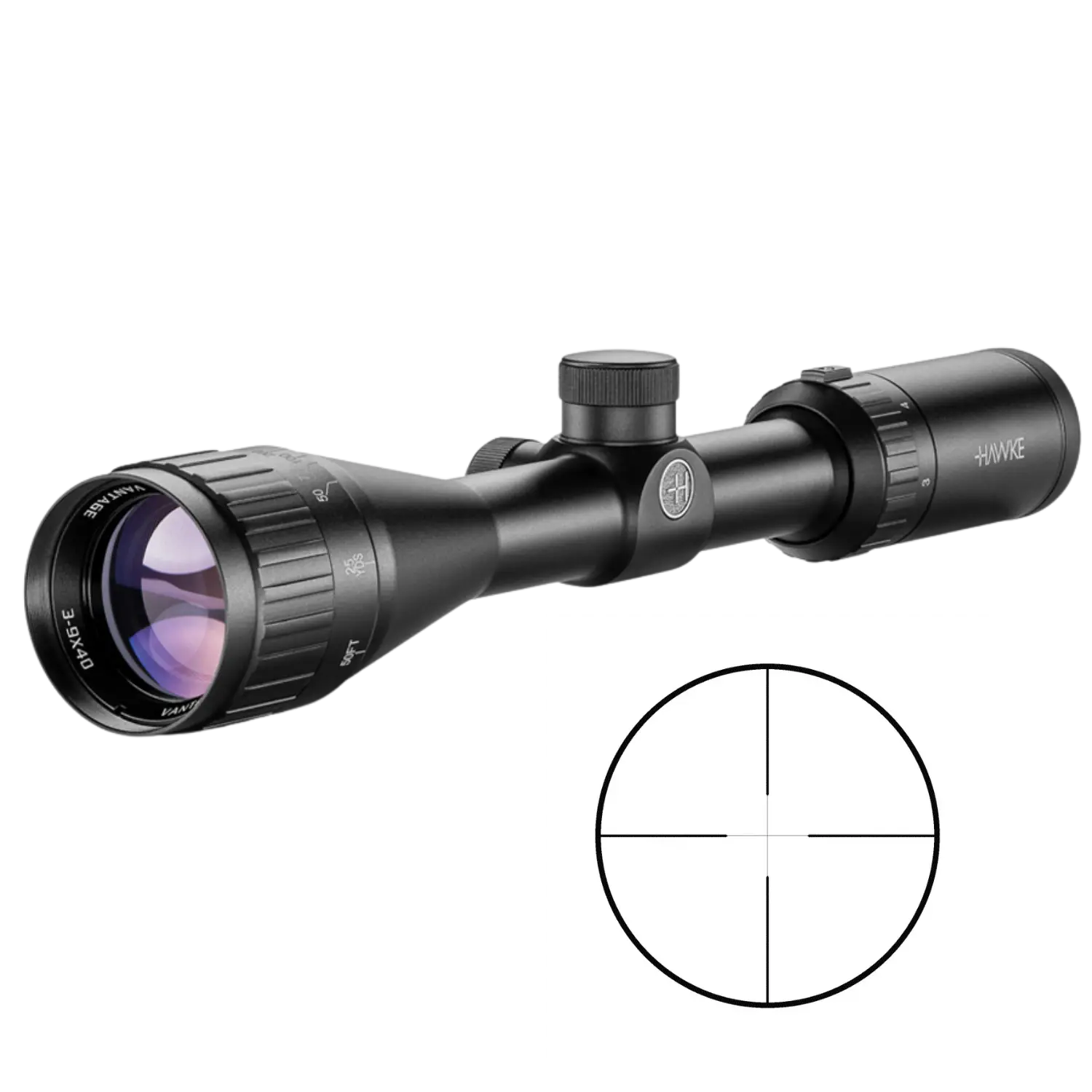 Hawke Vantage 3-9x40AO Duplex richtkijker parallax vanaf 9 meter