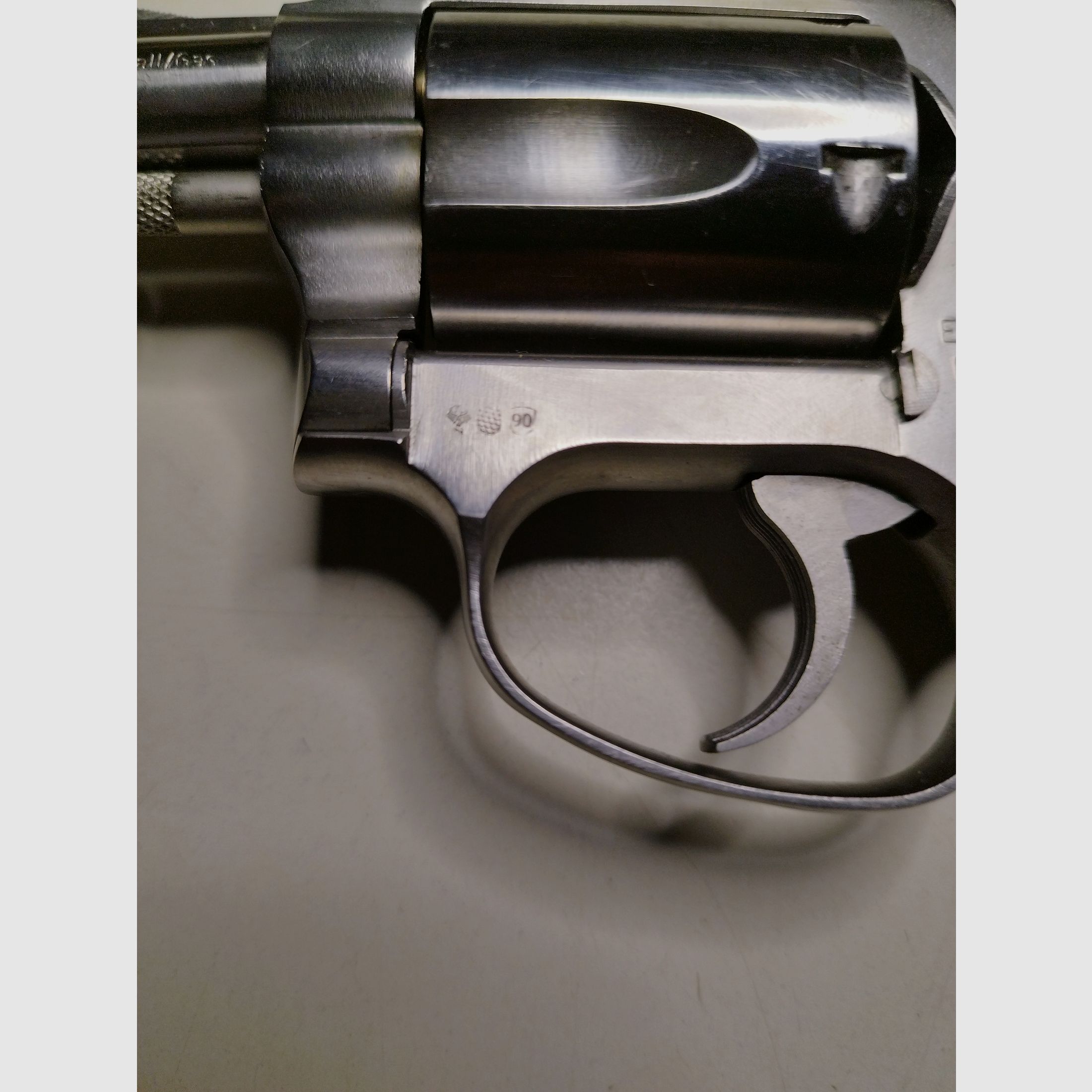 Beautiful ERMA EGR 66X - SRS pistol 9mm blank/gas with holster - rare collector's item PTB