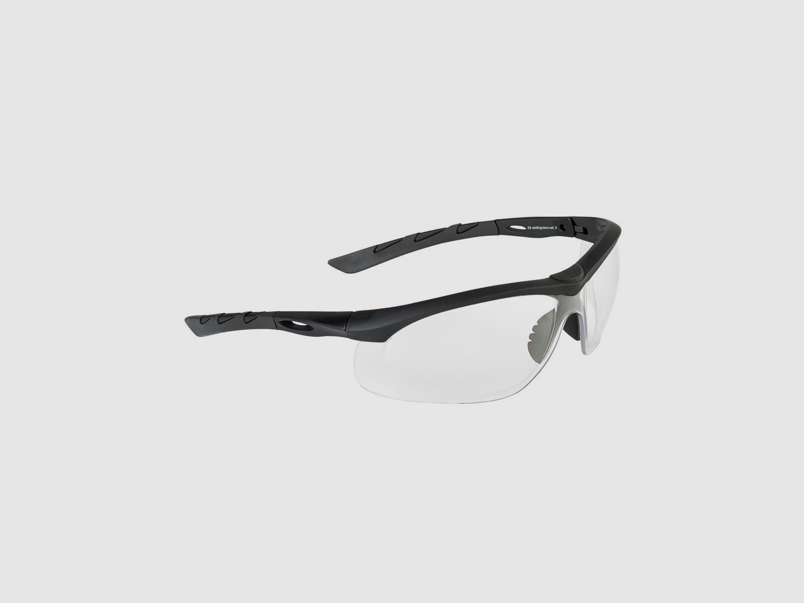 SwissEye Tactical Brille Lancer rubber black - clear