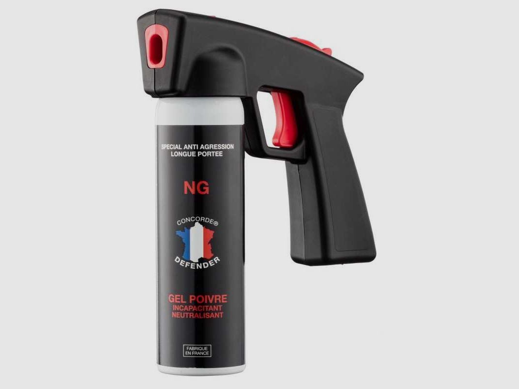 Aerosol-GEL-PFEFFER 100 ml mit Griff - Neue Generation - Pfeffer-Gel 100ml Griff neue Generation, Bild 1 von 3