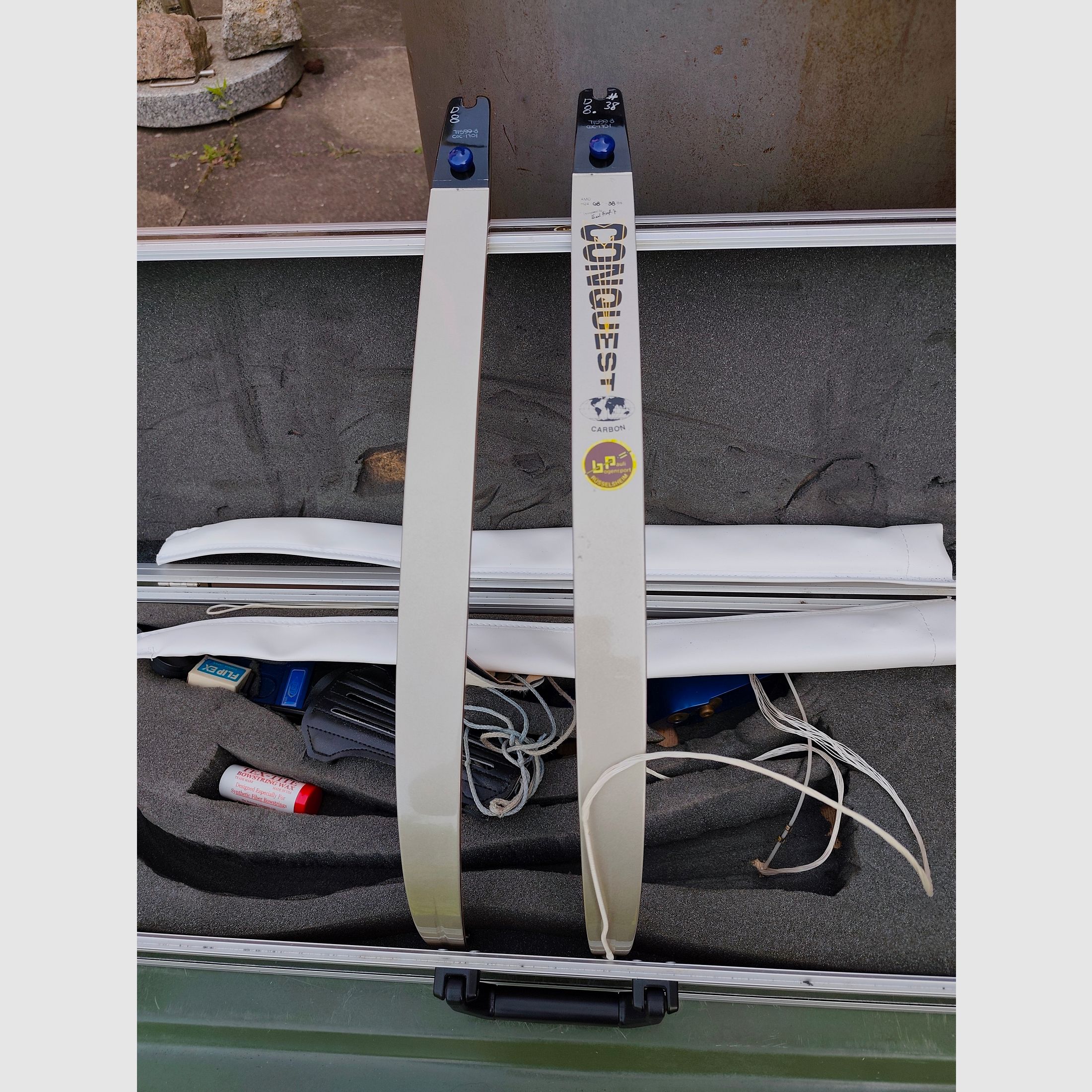 MSW USA tournament recurve bow competition bow with history