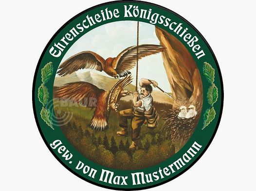 Schützenscheibe ECO-LINE Motiv 138