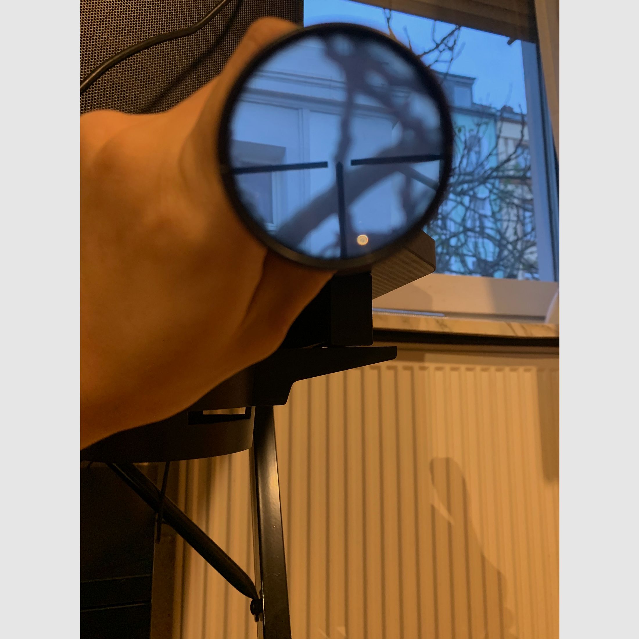 Karl Zeiss Jena Zielsechs telescopio de mira 100% Original WW2