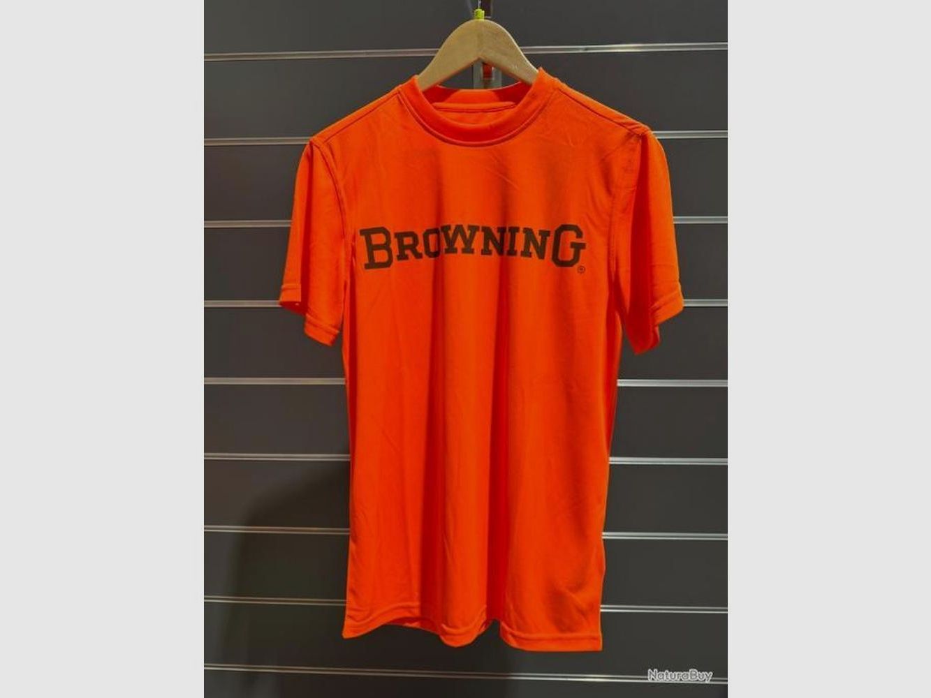 Browning Teamspirit T-Shirt Orange Blaze - Atmungsaktiv - Optimaler Komfort - Für Aktive Jagd, Bild 5 von 5