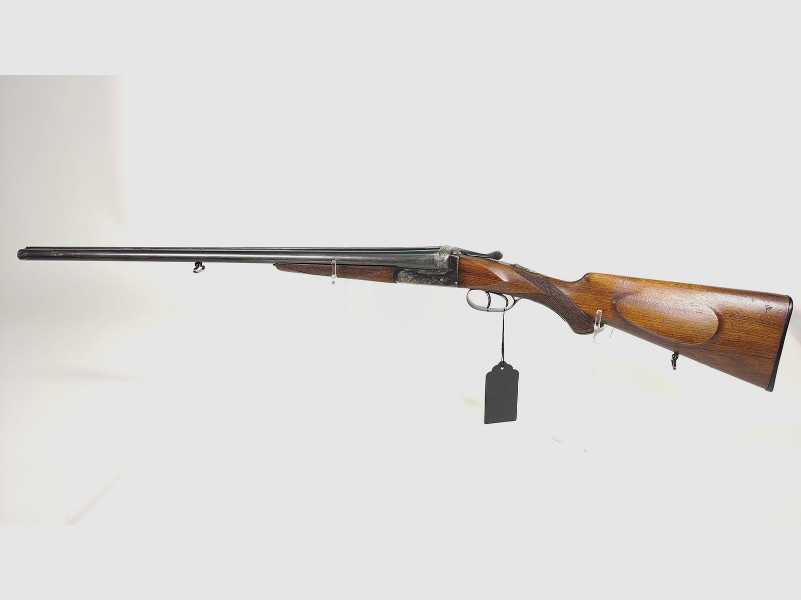 AYA double shotgun 16/70 – side-by-side shotgun with Greener action, pistol grip and sling swivels, image 1 of 7