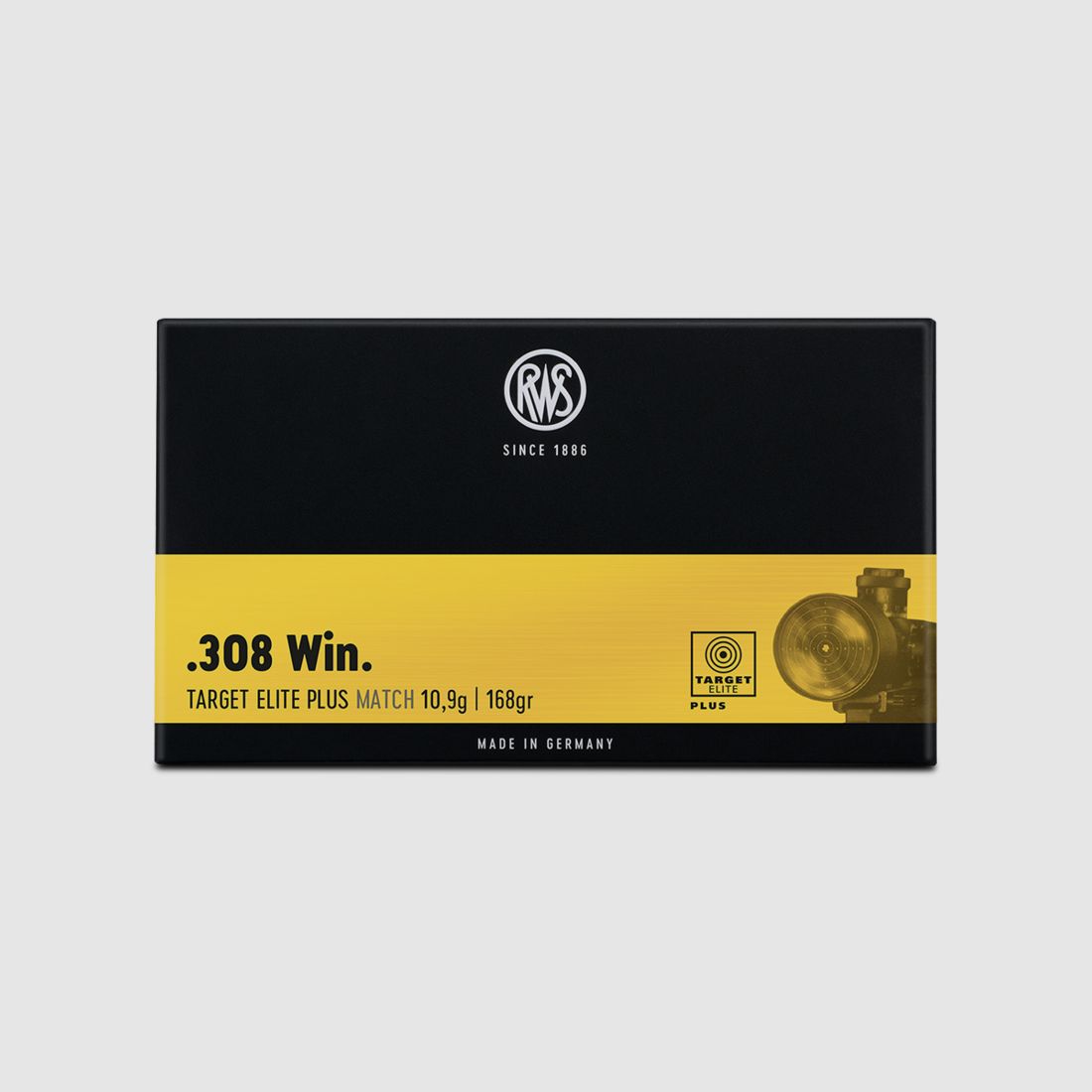 RWS 2403867 Target Elite Plus .308 Win. Match 10,9g 168grs. Vollmantel