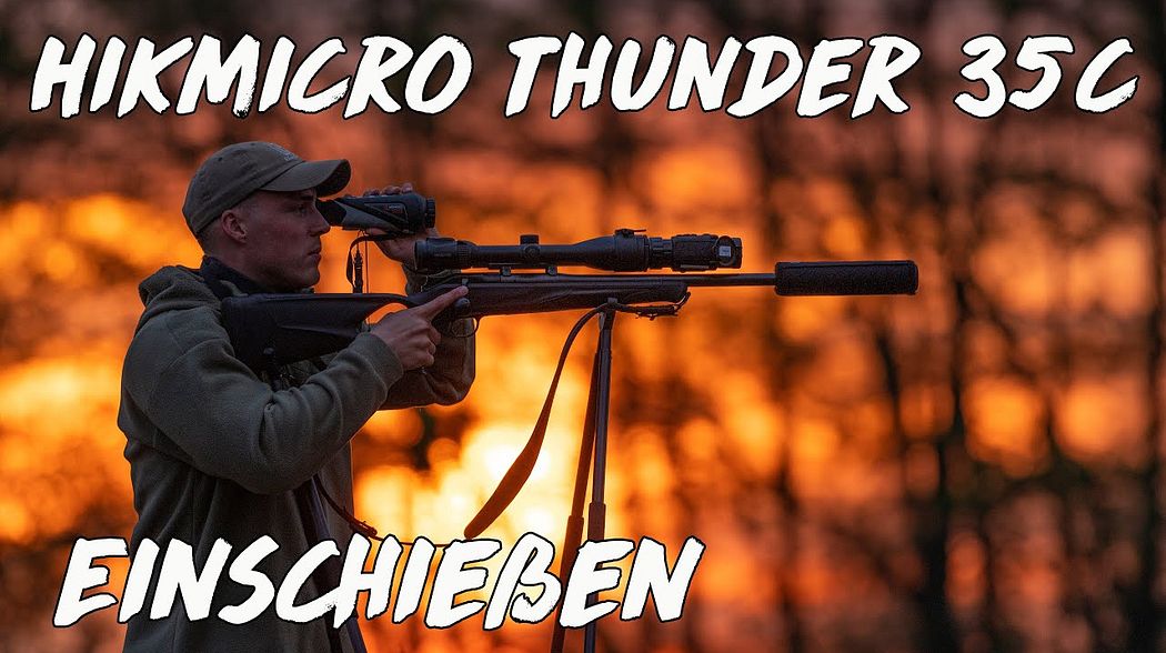 HIKMICRO Thunder 35c Wärmebildvorsatz Einschießen