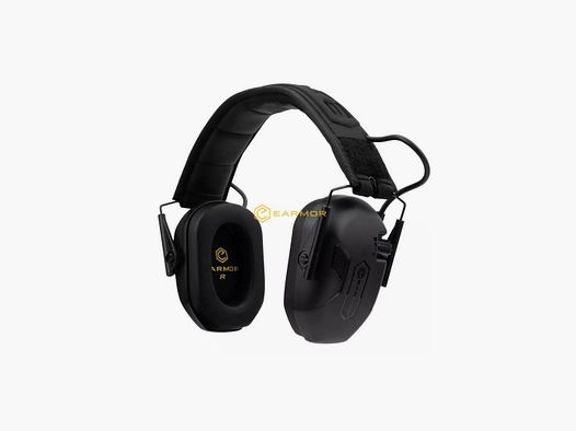 EARMOR Elektronikgehörschutz M300A-BK schwarz