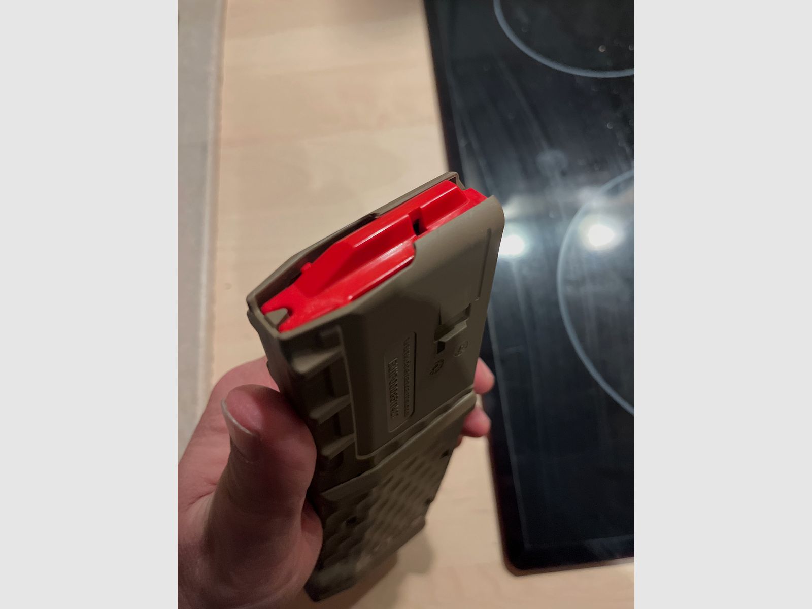 OA-MAG Magazine 10 colpi .223Rem FDE color sabbia