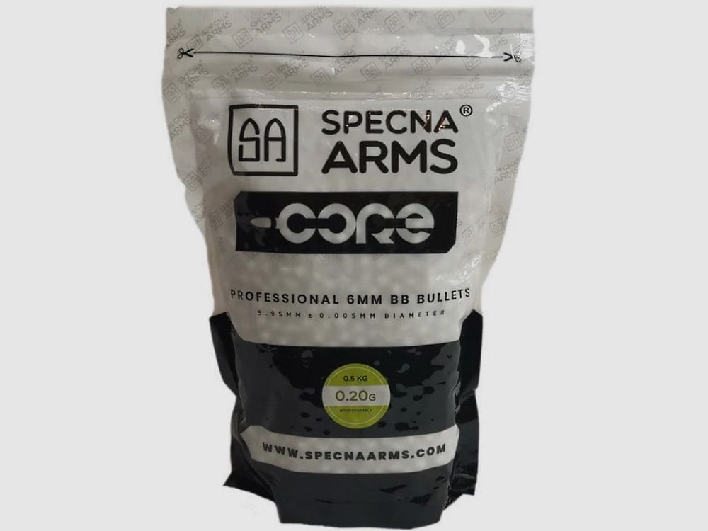Billes BIO Airsoft Specna Arms 0,20g 1kg sachet (5000pcs)