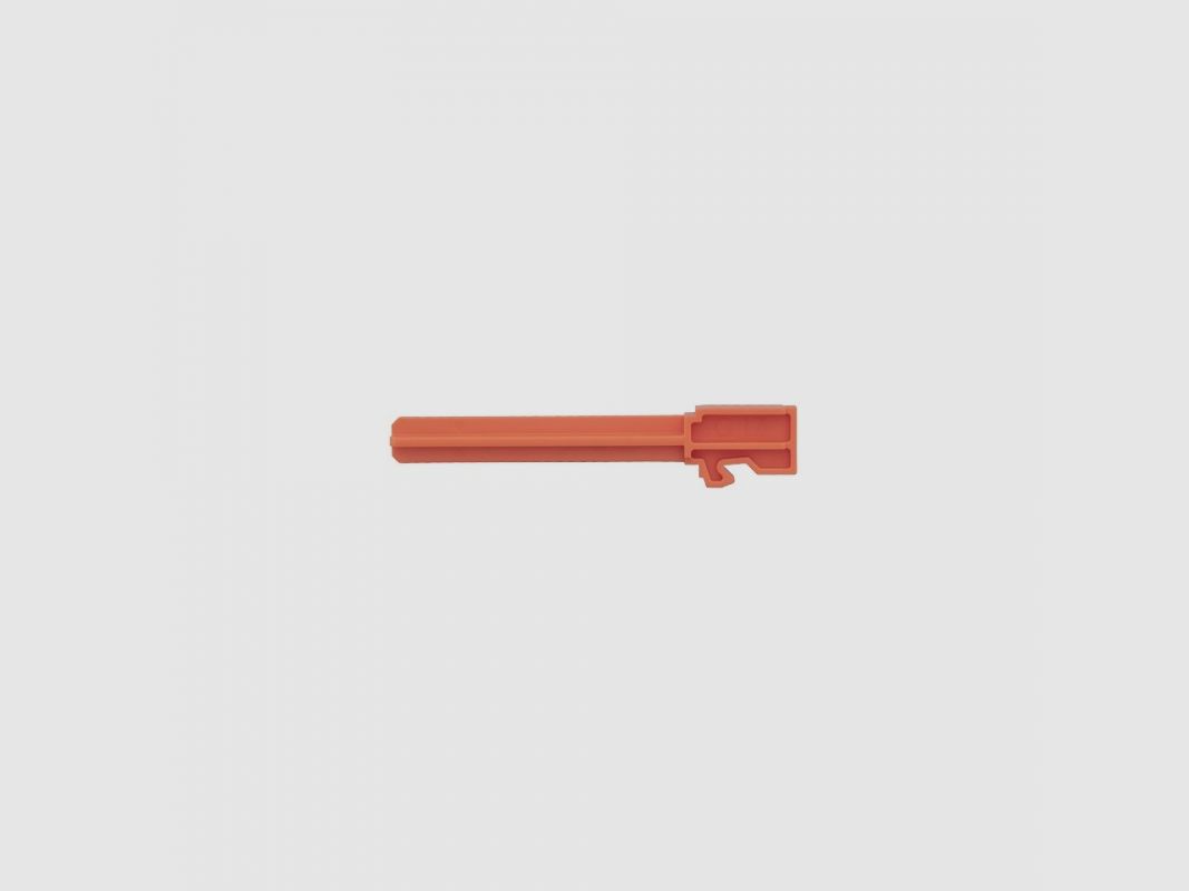 CAÑON GLOCK 17 Gen3/4 POLIMERO NARANJA ENTRENAMIENTO, imagen 2 de 2