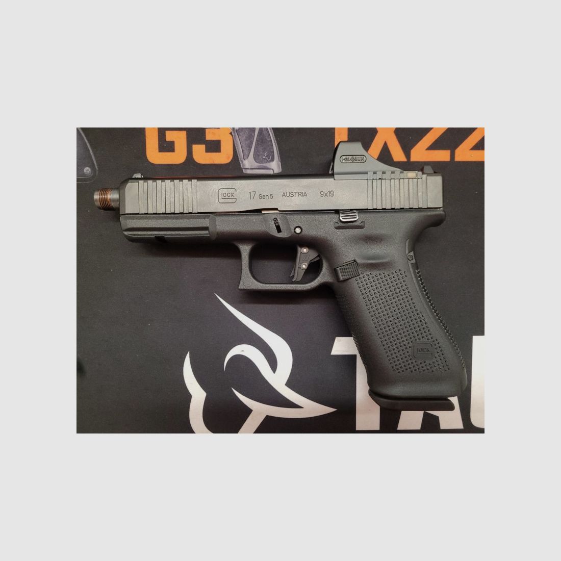 Glock 17 GEN5 9 mm + HOLOSUN gebraucht, Bild 3 von 6