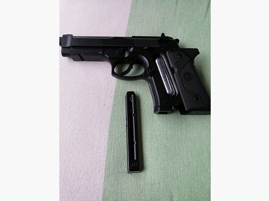 Beretta Elite 2 Luftpistole co2 automatik Stahlrund Kugel 