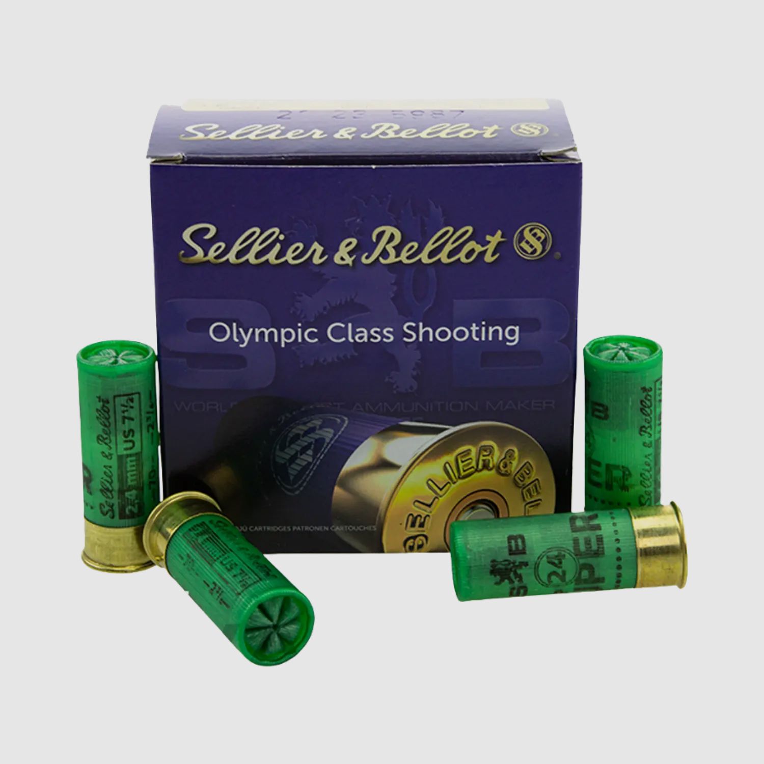 S&B Super Trap 12/70 munitions de plomb 25 coups 24g