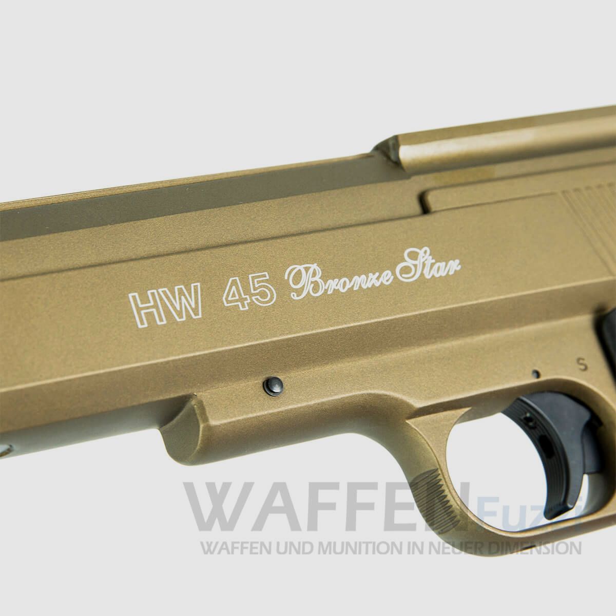 HW 45 Bronze pistolet à air Weihrauch cal. 5,5 mm diabolo, image 5 sur 7
