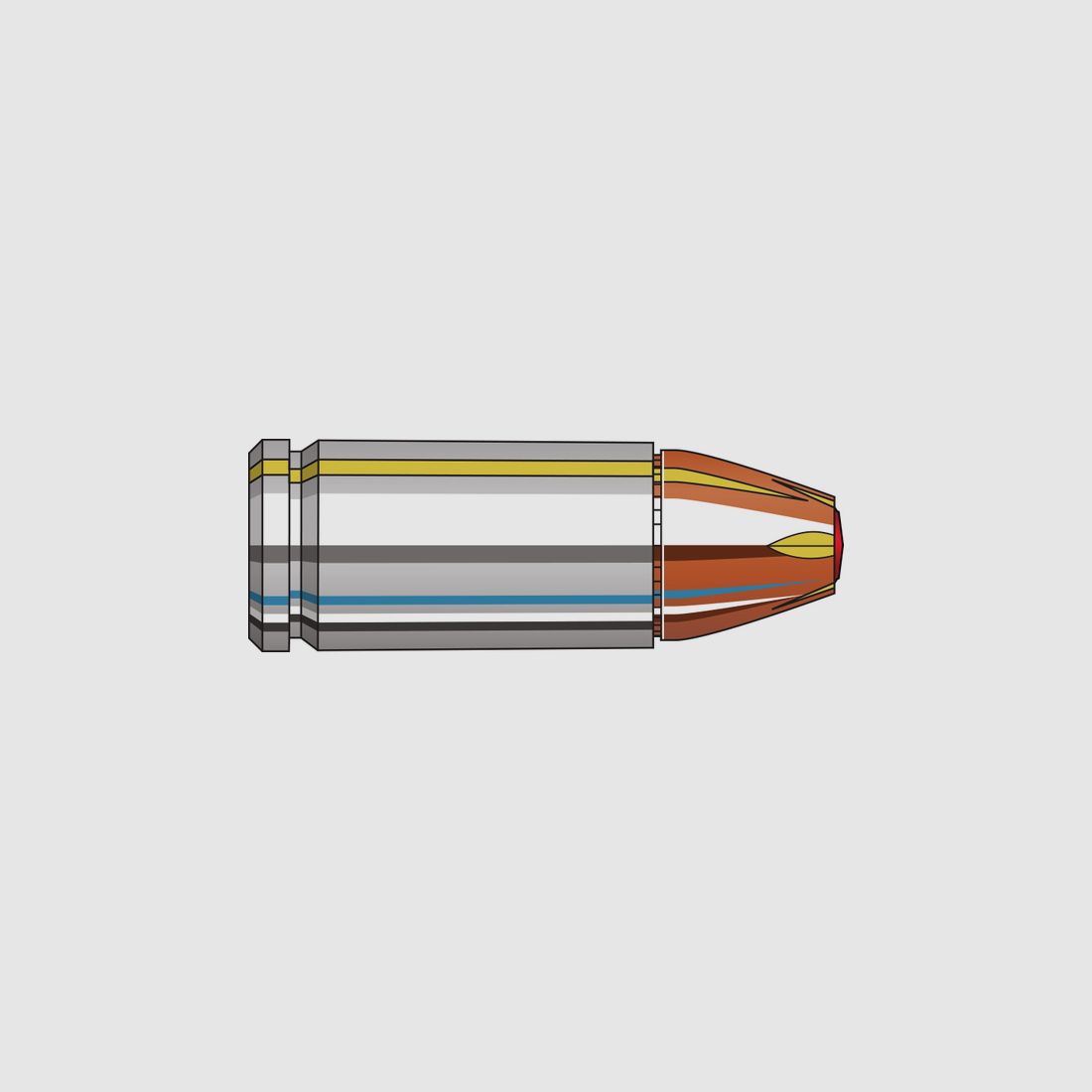 Hornady Critical Defense 9mm 115 grs FTX (Packung mit 25), Bild 2 von 4