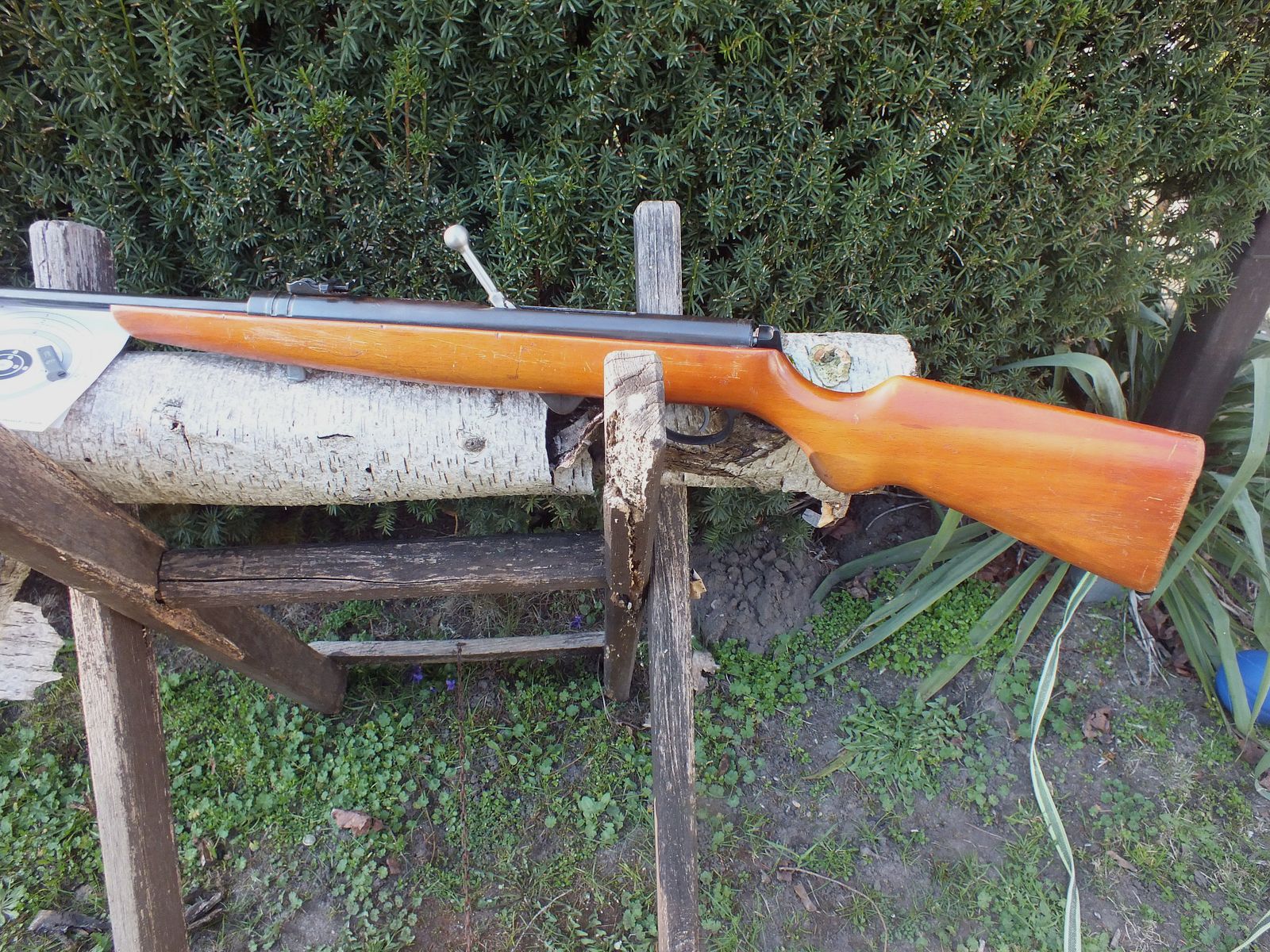 Repetier- Luftgewehr Haenel 310-2, Suhl DDR. Am 05.04 ohne Versandkosten in D!
