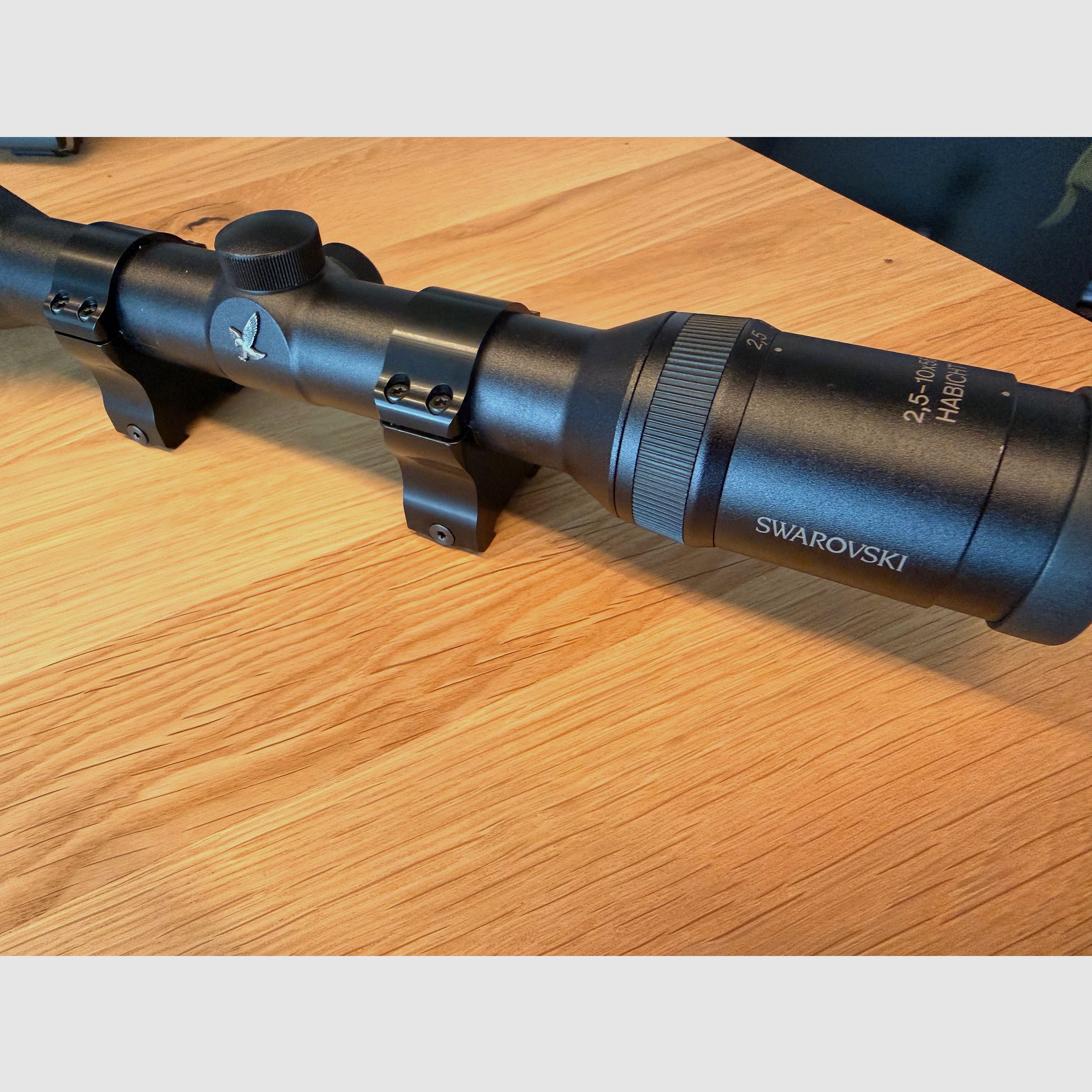 Swarovski Habicht 2,5-10x56 Zielvernrohr, EPARMS Adapter 