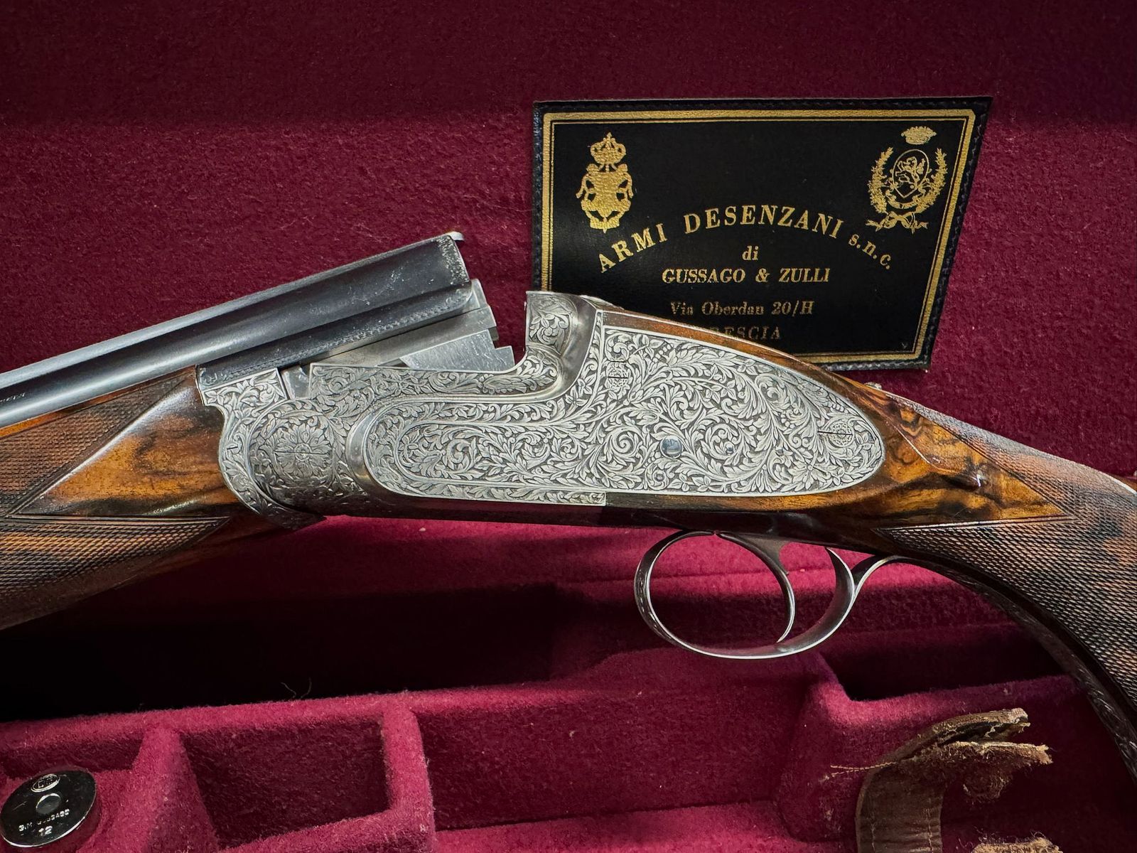 Bockdoppelflinte Extralusso Typ Boss Kaliber 12 Marke DESENZANI ARMI DI LUSSO, Bild 10 von 18