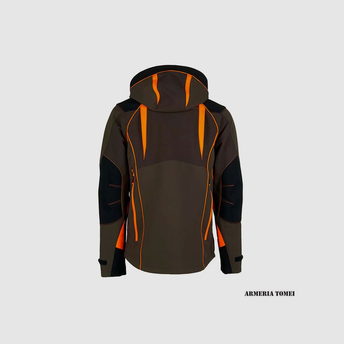 UNIVERS – HUNTING JACKET TONALE U-TEX GREEN/ORANGE, image 3 of 4