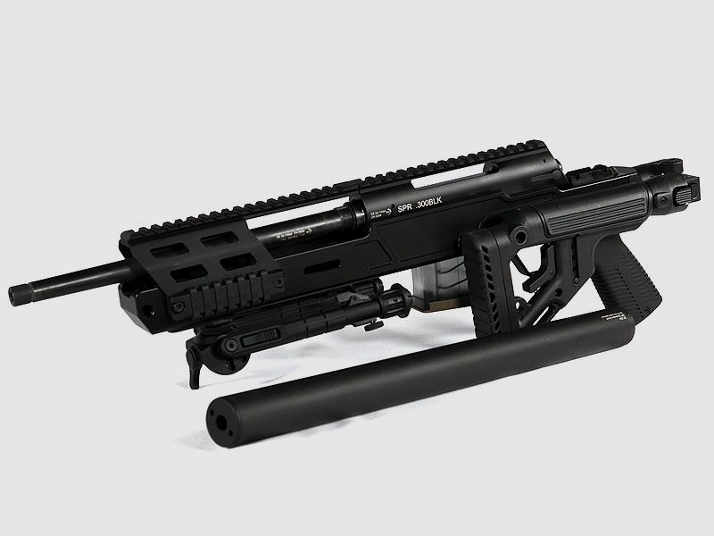 B&T SPR300 PRO DE con silenziatore integrato
