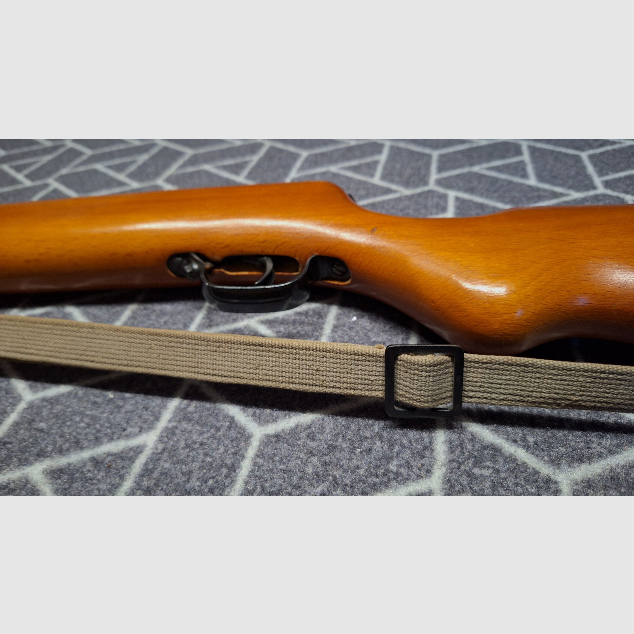 Rifle de aire modelo 303 Haenel Suhl ¡TOP estado de colección!