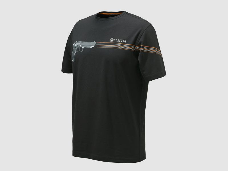 BERETTA T-SHIRT 92 NERA TS941, immagine 3 di 8