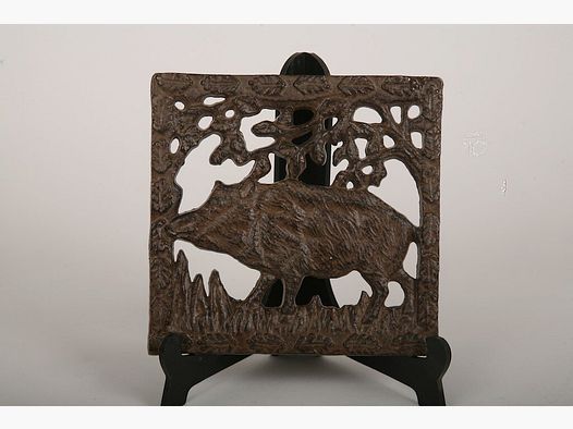 Lovergreen small pot coaster Sau wild boar