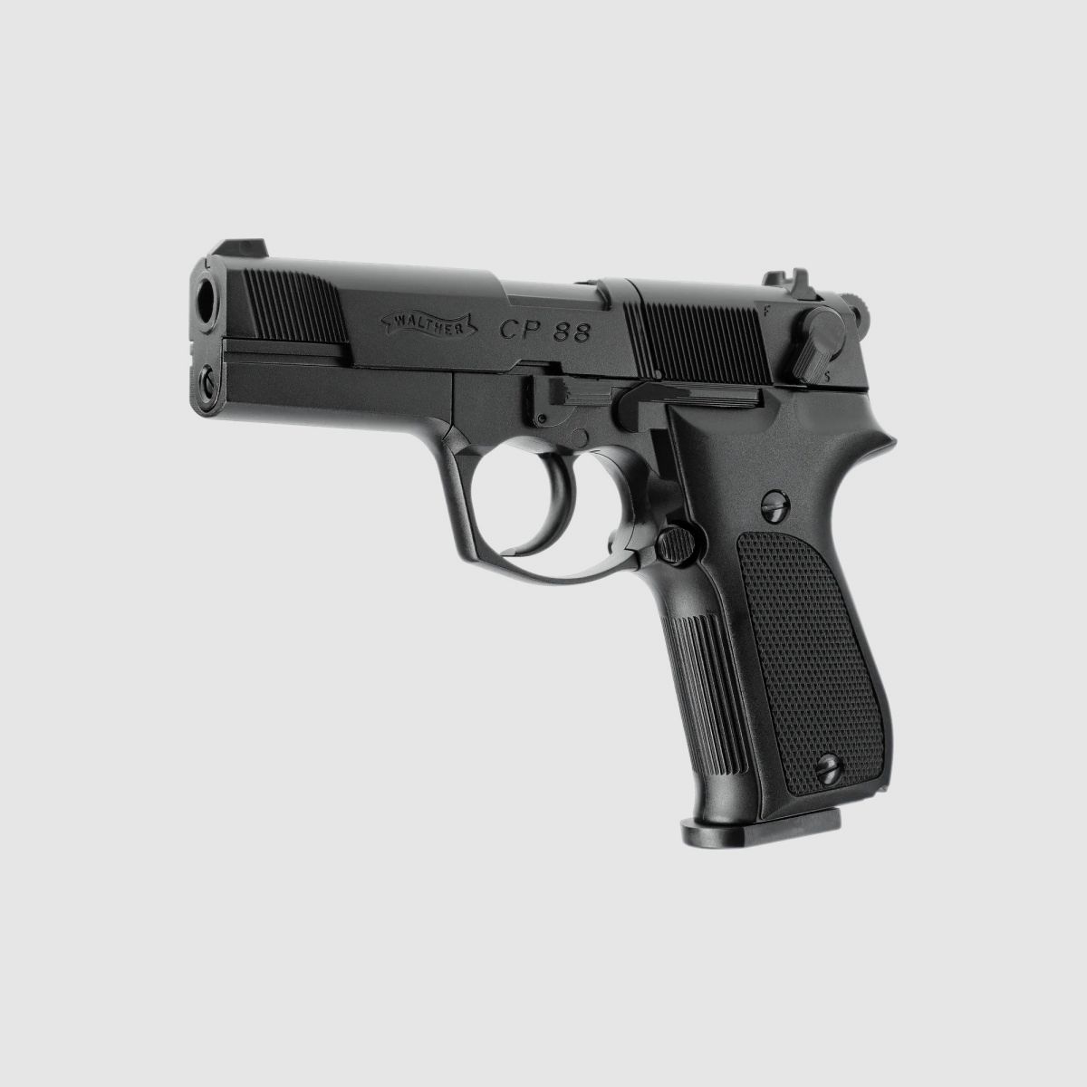 WALTHER CP88 CO2 Luftpistole 4,5mm < 4,0 J Schwarz