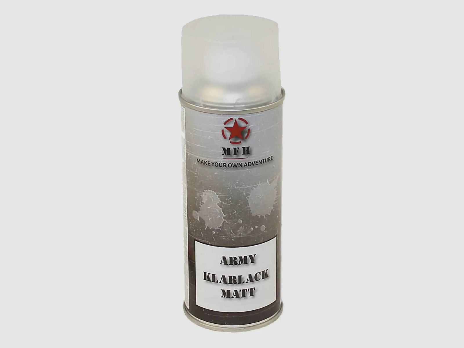 MFH MFH Spray de Color Ejército Barniz Transparente 400 ml Mate