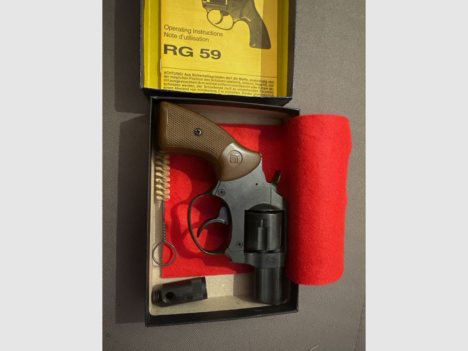 Röhm RG 59 “Le Petit” Schreckschussrevolver 9 mm R.K. inkl. OVP