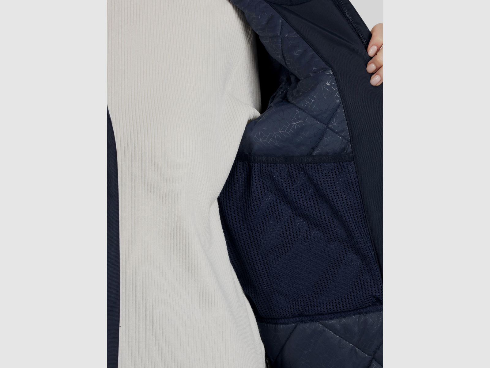 DIDRIKSONS Damen Parka Frida 7 Dark Night Blue