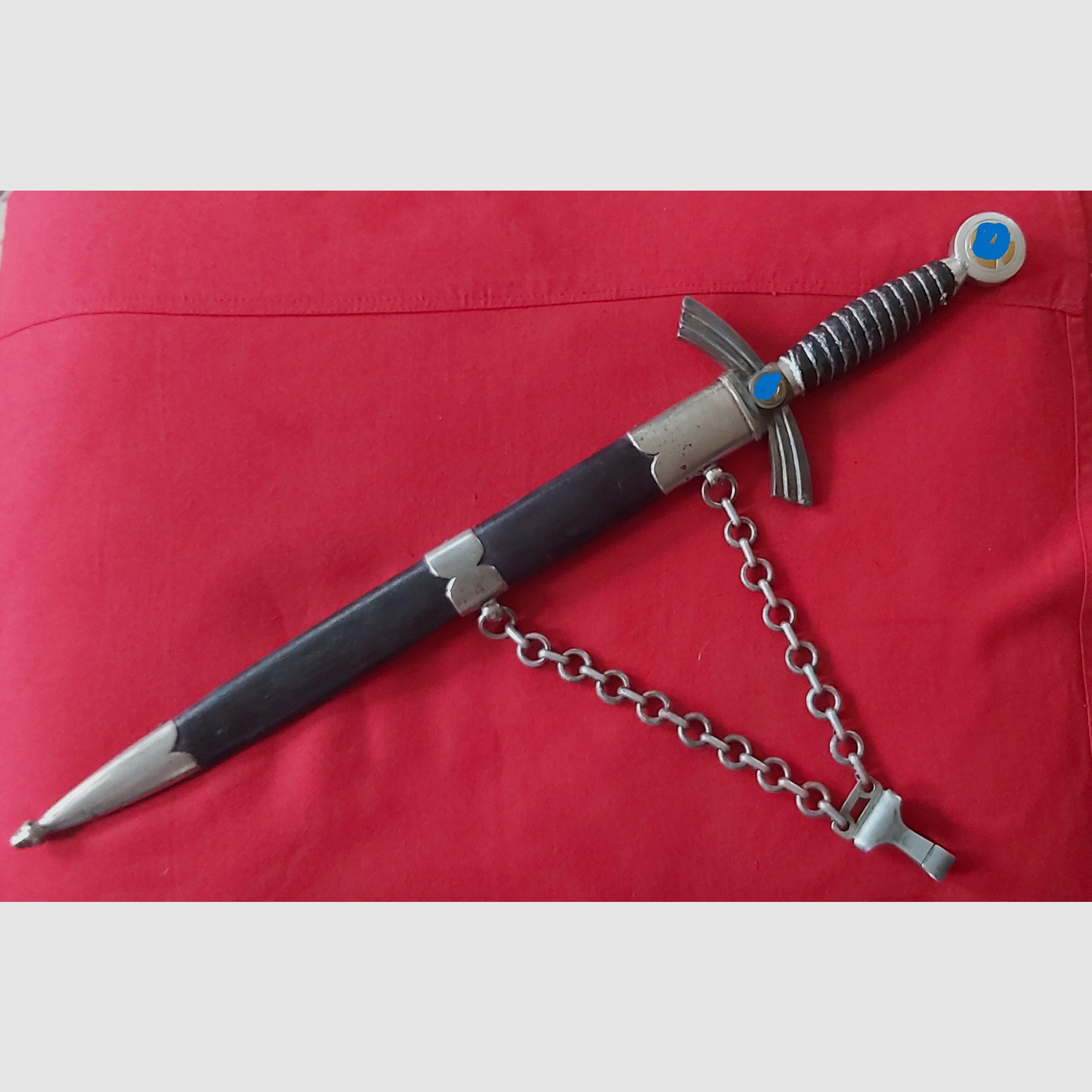 Luftwaffen Fliegerdolch (surnommé Borddolch) Fa. E.& F. Hörster