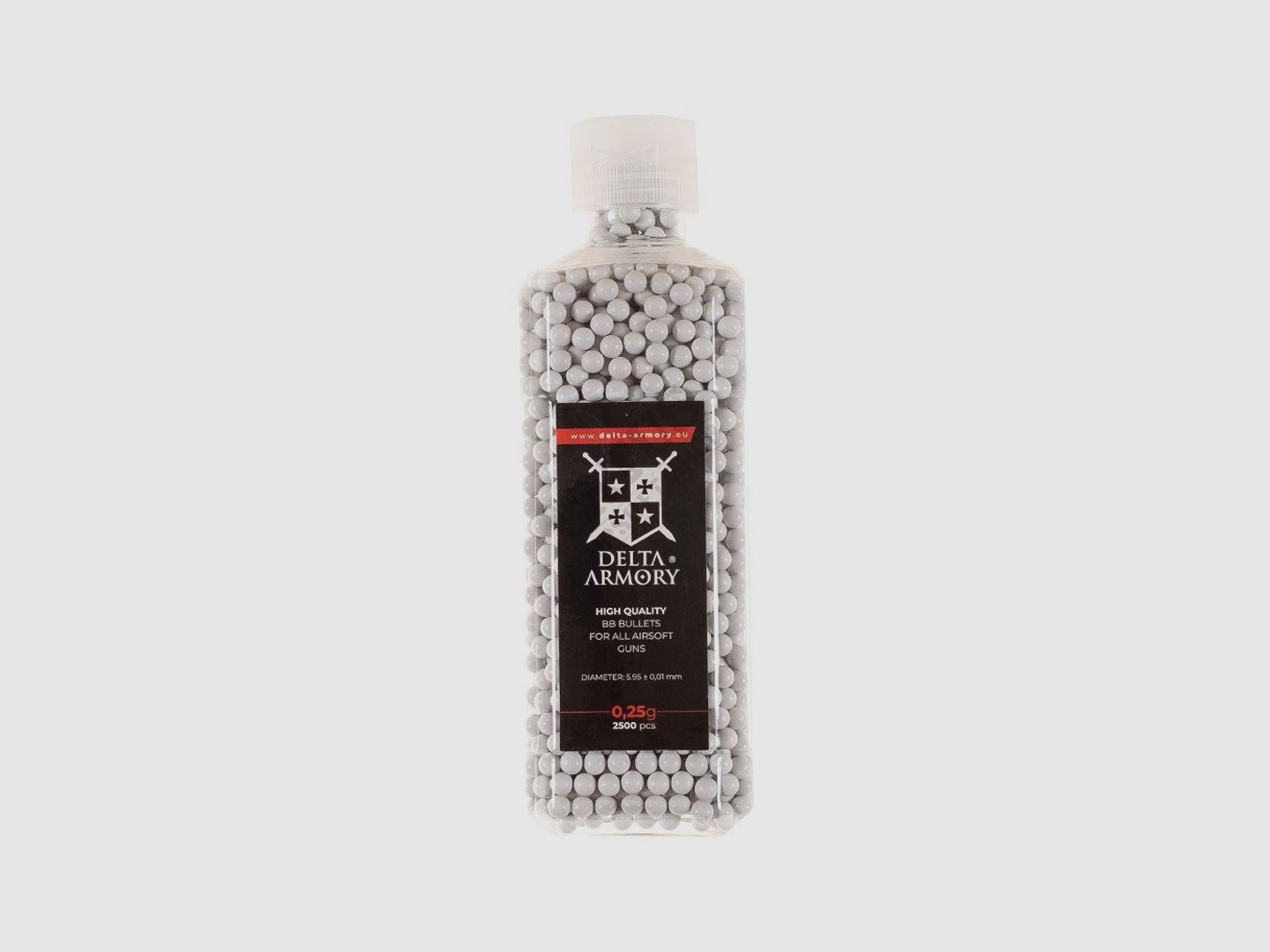 Airsoft High Quality BB 0,25g (2500rds) - Delta Armory