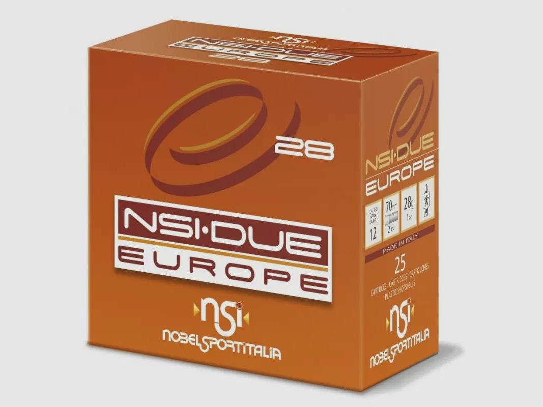 NSI DUE EUROPE 28 munición de perdigones