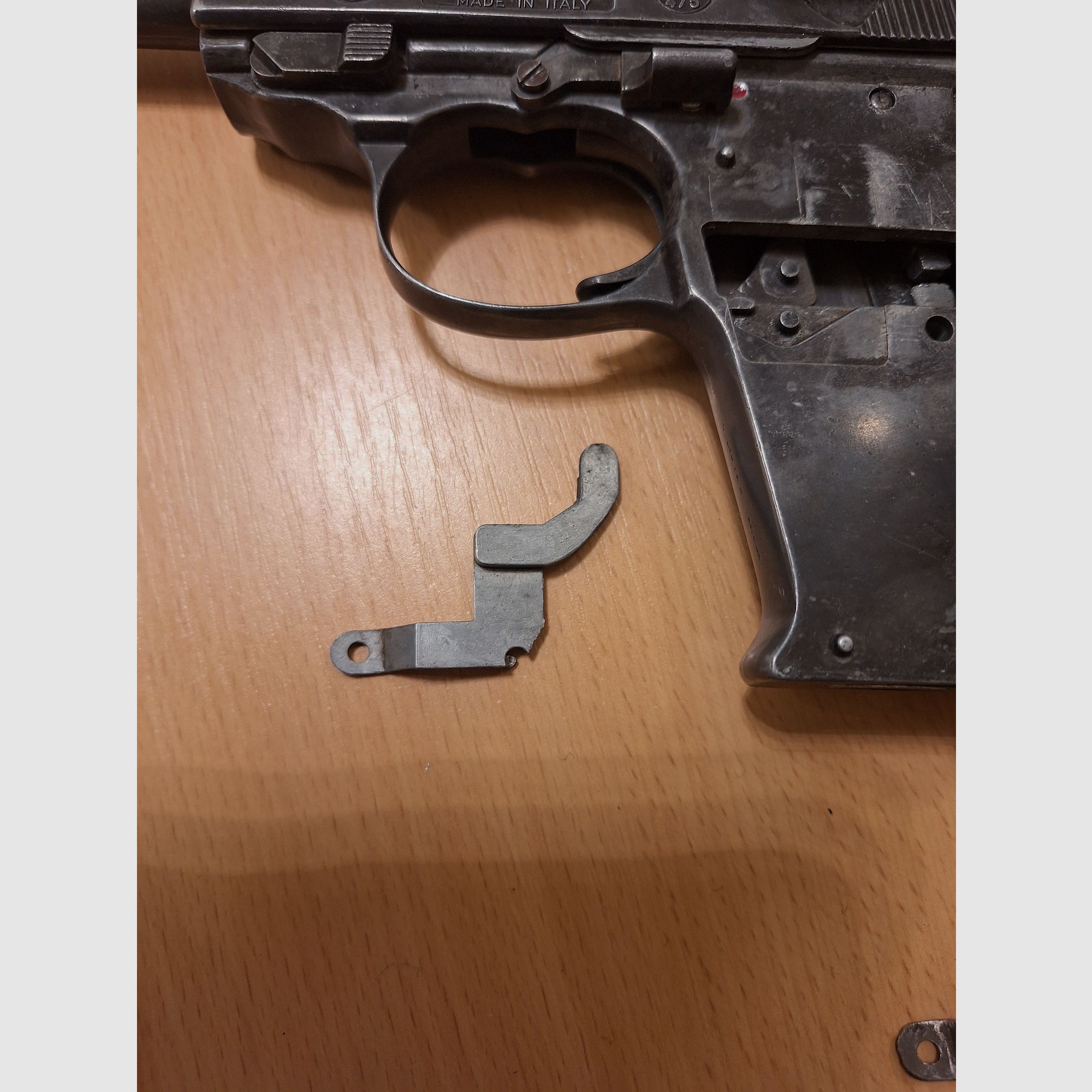 P 38 -  8mm blank firing