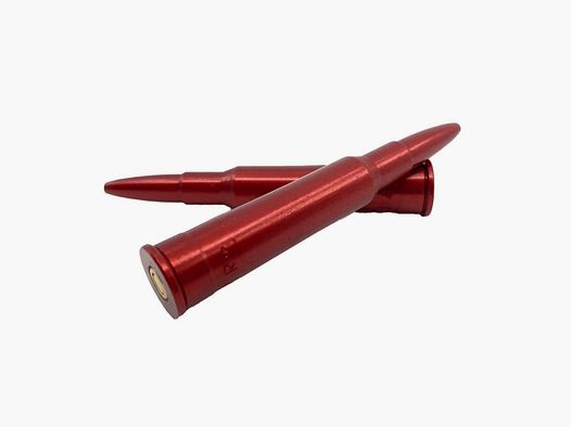 Puffer-Patronen Alu Kal. 7X57R, 2 Stück rot eloxiert von EVOLUTION