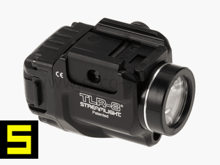 Streamlight TLR-8, 500lm, red laser